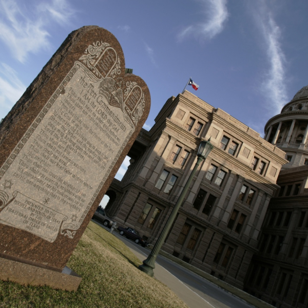Texas pushes church into state with bills on school chaplains, Ten Commandments